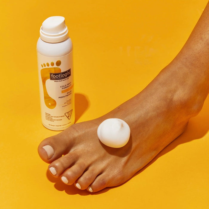Mousse pour pieds froids