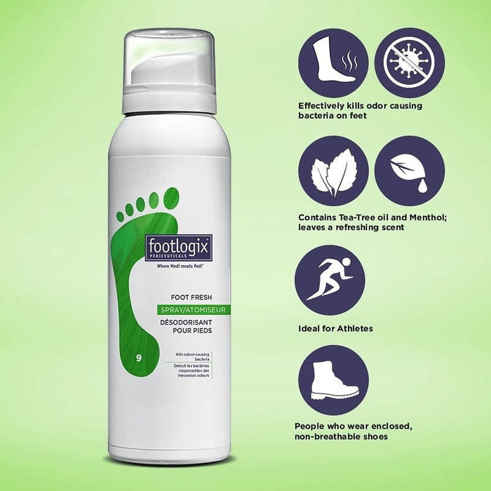 Spray déodorant pour les pieds