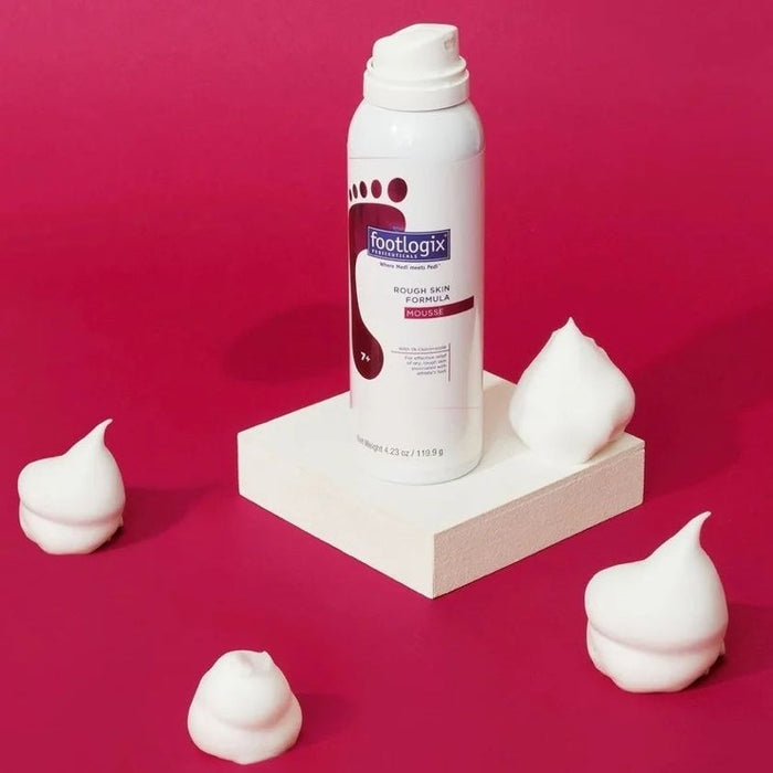Mousse pour peau rugueuse