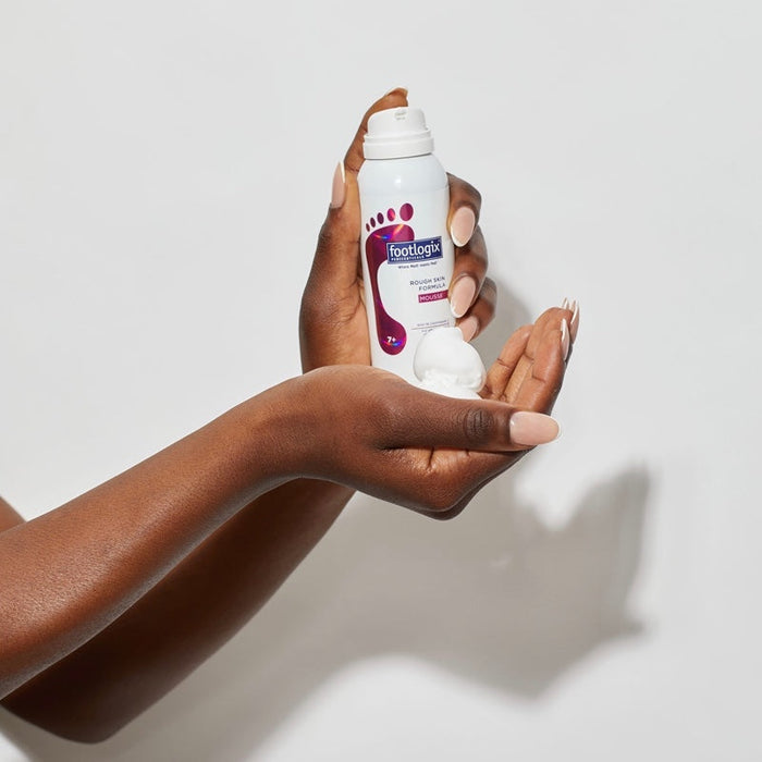 Mousse pour peau rugueuse