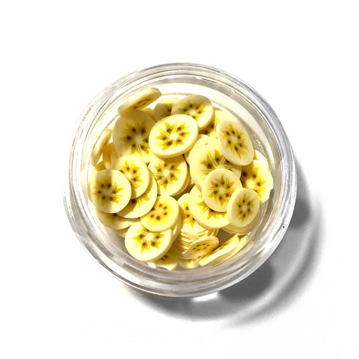 Nail Art Banana Slices