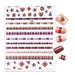 Nail Sticker Plaid Pattern