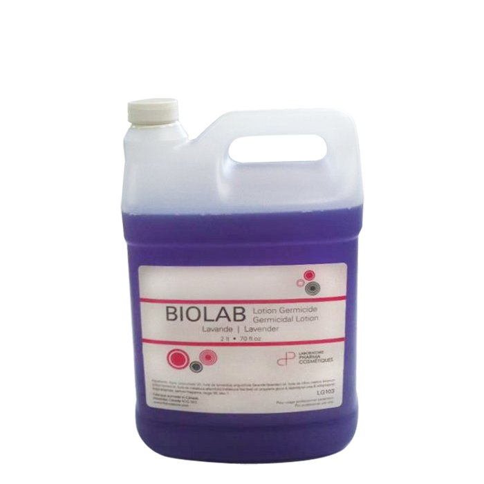 Lavender Germicidal Pre-Depilatory Lotion (antiseptic) Biolab