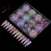 Nail Art Glitter Sequins Set