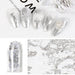 Nail Art Silver Foil Mesh
