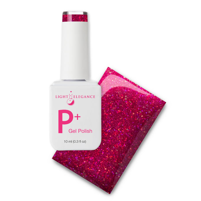 P+ Glitter Polish - Its Wine Time