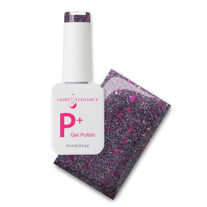 P+ Glitter Polish - Part Time Pessimist