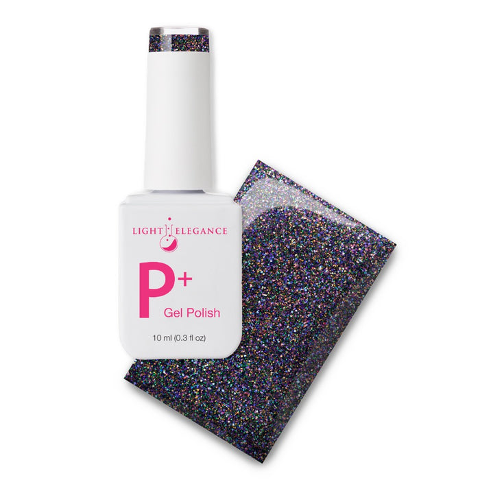 P+ Glitter Polish - Filthy Witch