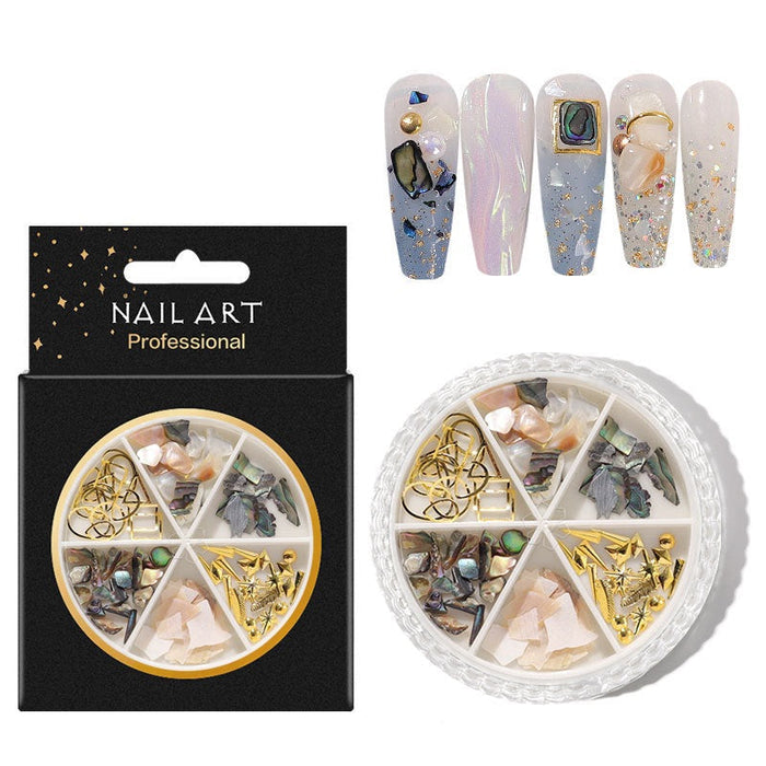 Nail Art Seashell Dreams