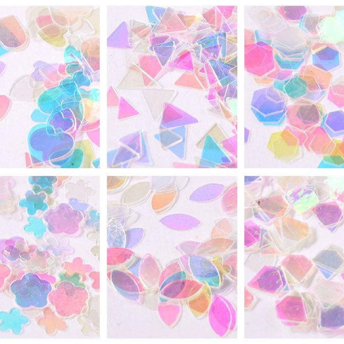 Nail Art Translucent Sequins