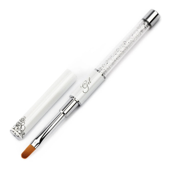 Premium Crystal Gel Brush White
