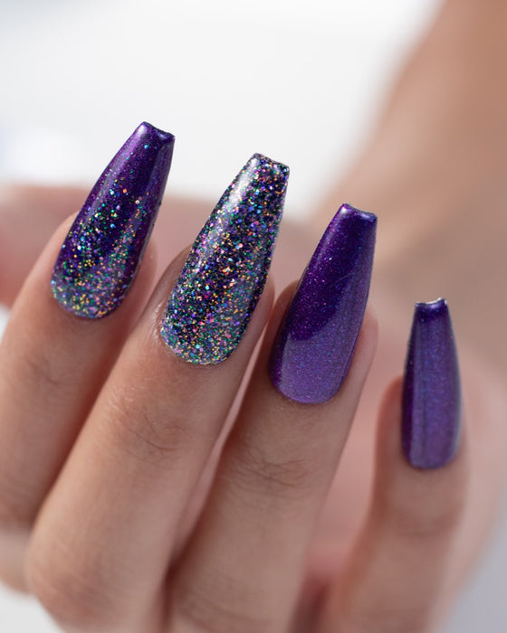 P+ Glitter Polish - Filthy Witch