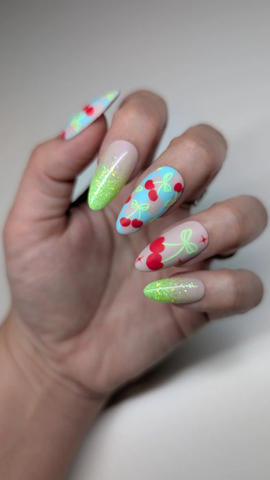 P+ Glitter Polish - We're All Mad Here