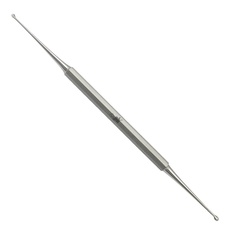 MBI-317 Curette Double Ended With Hole 4mm Cup Size 5″